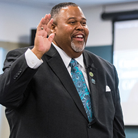 Dr. Baston Swearing In