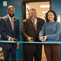 Dr. Baston Ribbon Cutting