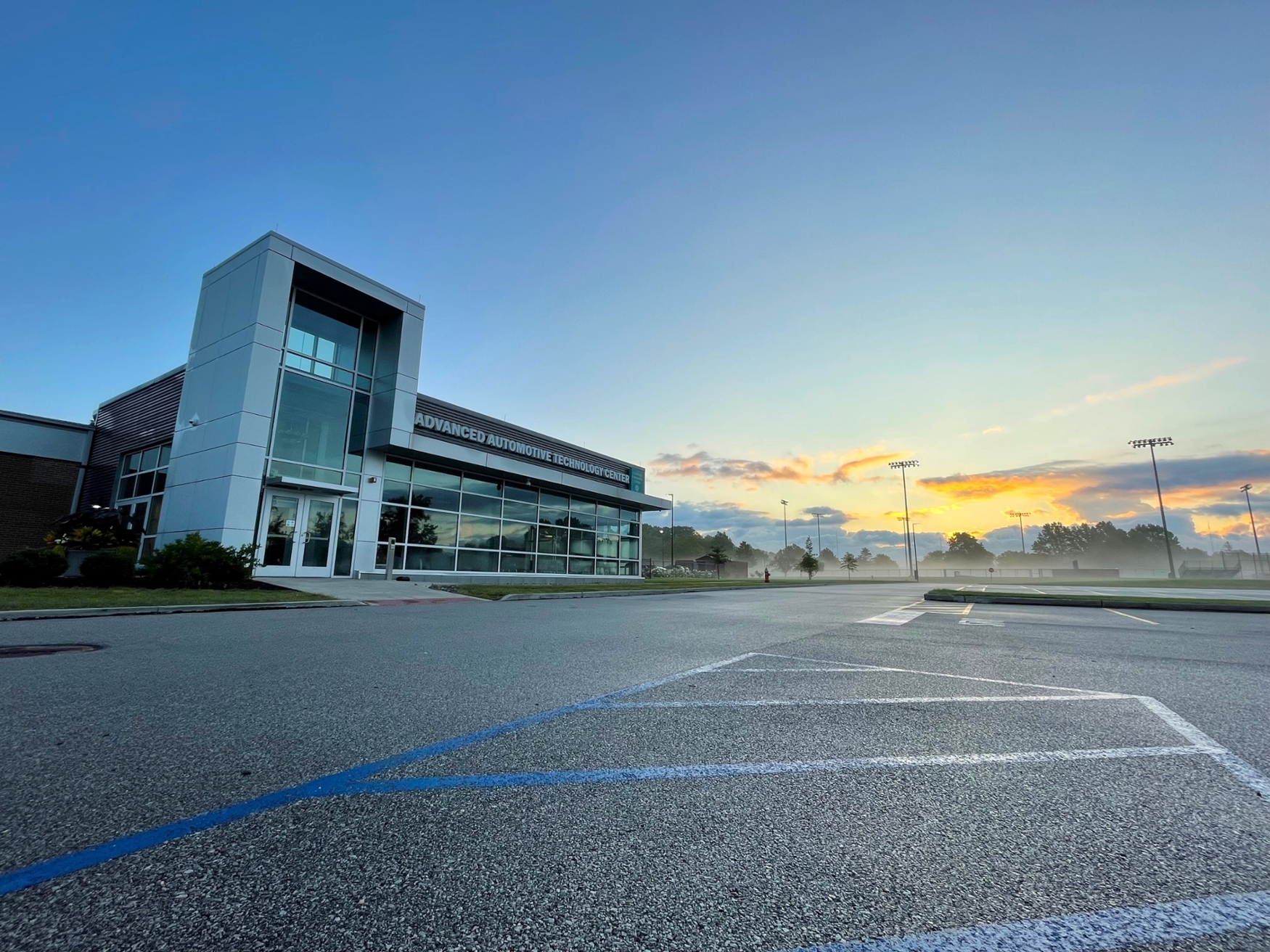 Sunrise at the Advanced Automotive Technology Center