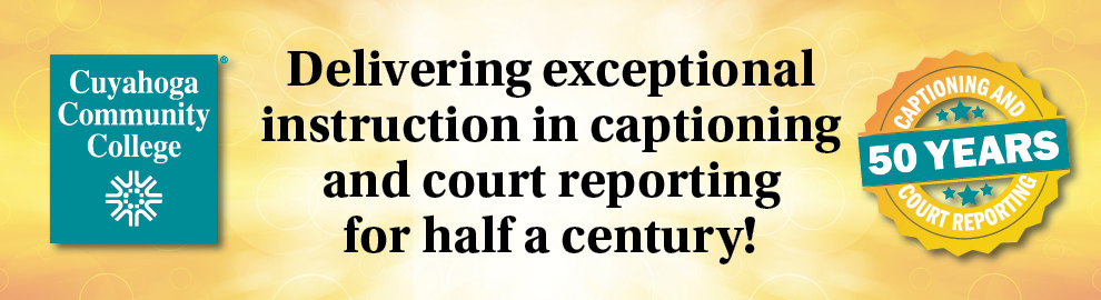 Captioning and Court Reporting celebrates its 50th anniversary in the 2021 2022 academic year
