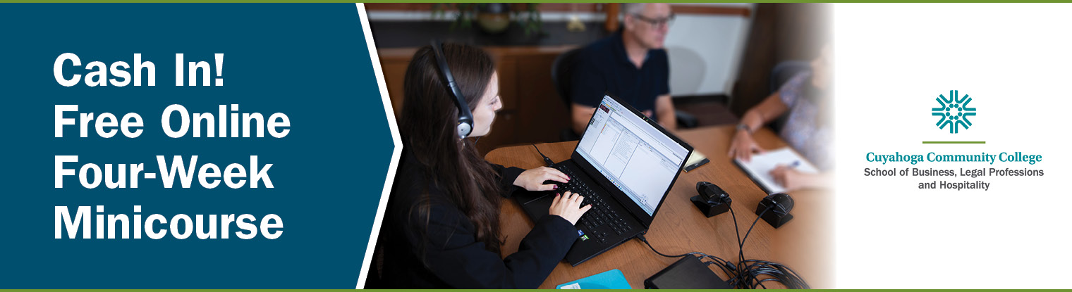 cash in minicourse for captioning and court reporting
