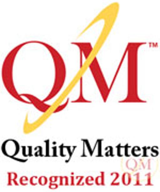 Quality Matters 2011