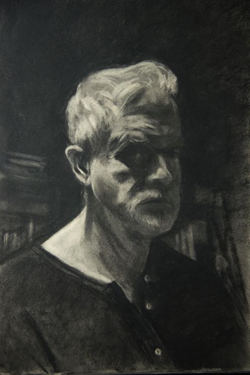 Duane Dickson | Dark Times | Charcoal