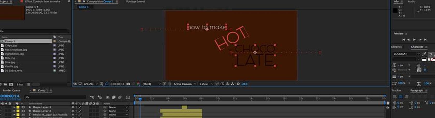 Motion Graphics