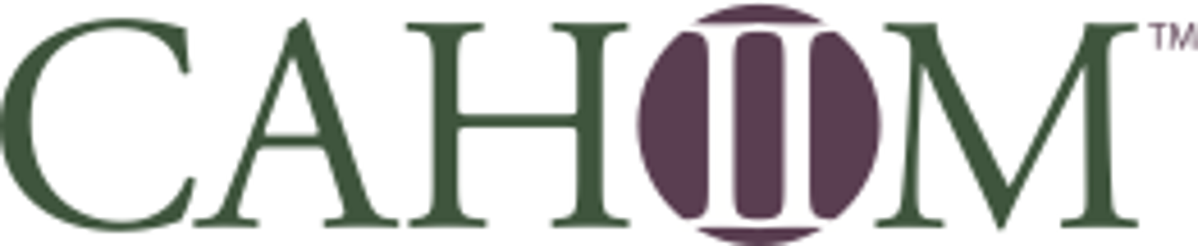 CAHIIM Logo for Commision on Accreditation for Health Informatics and Information Management Education