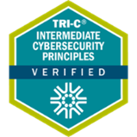 Intermediate Cybersecurity Principles badge