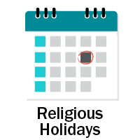 Religious Holidays