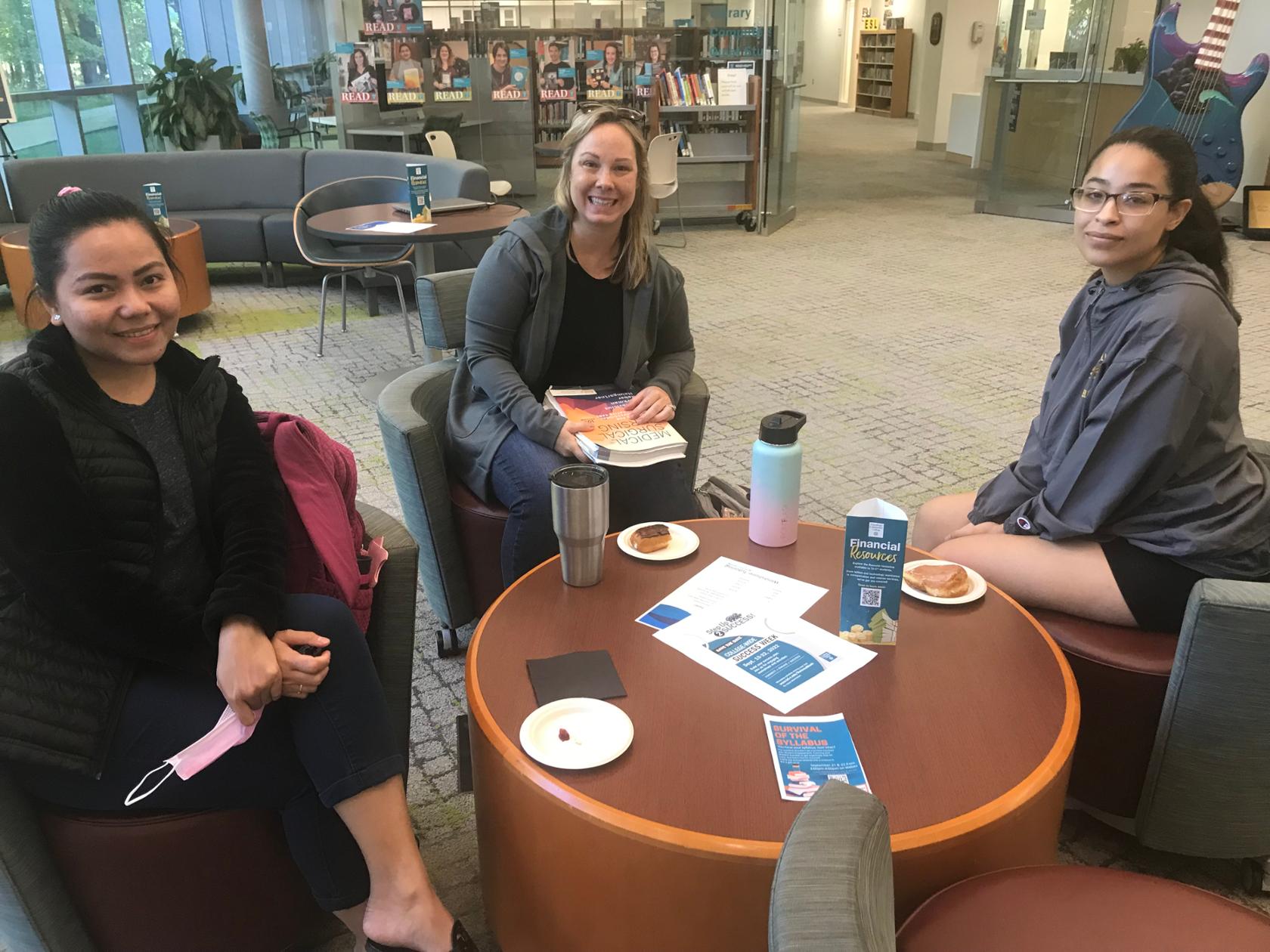Coffee and Connection with students and faculty