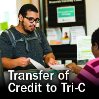 Transfer of Credit to Tri-C