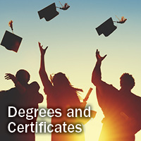 Degrees and Certificates