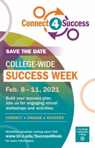 Spring 2021 College-wide Success Week Save the Date