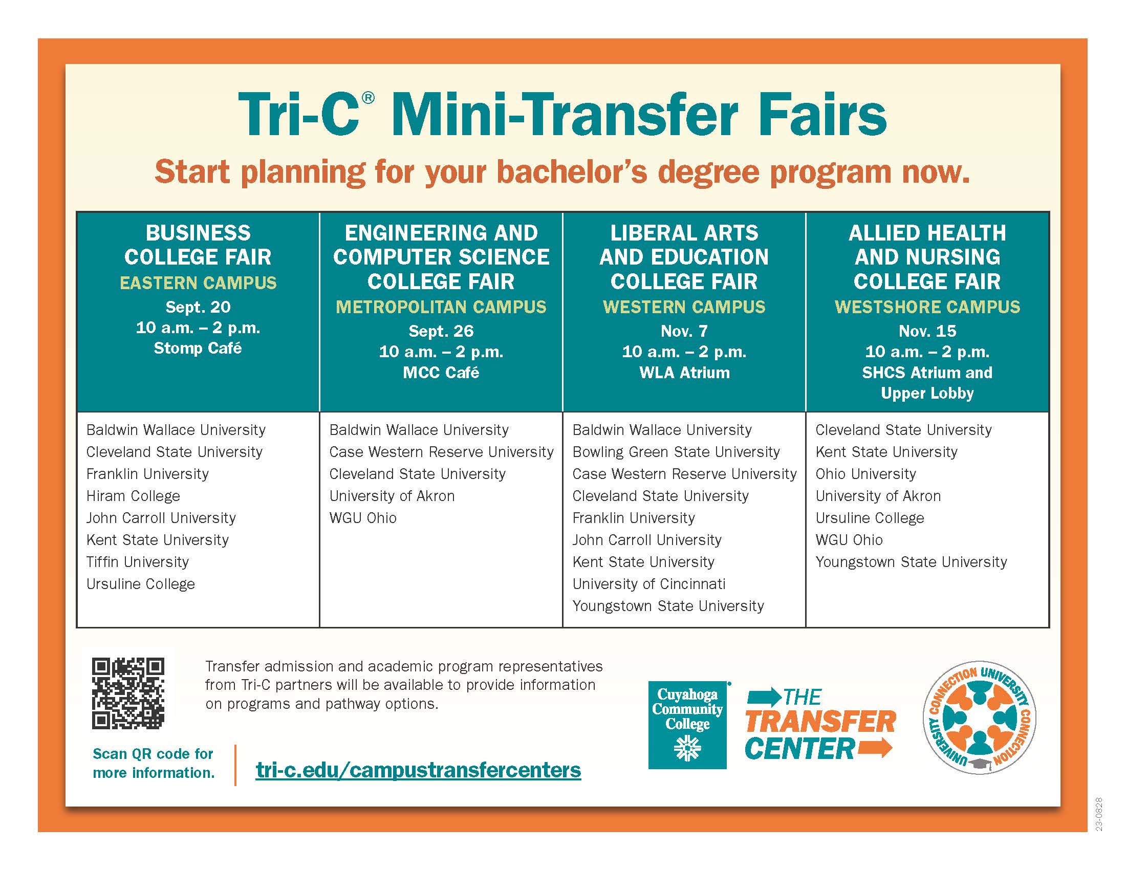 Flyer marketing Health Care Transfer Fair