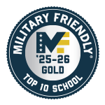 An Emblem of the Military Friendly Award