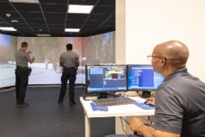 VirTra V-300 training