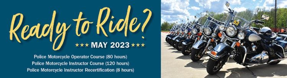 Motorcycles lined up