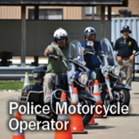 Police motorcycle course